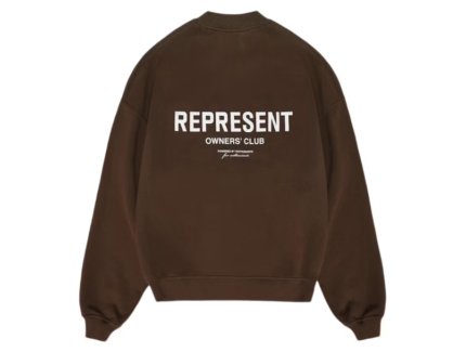 Represent Sweatshirt brown back