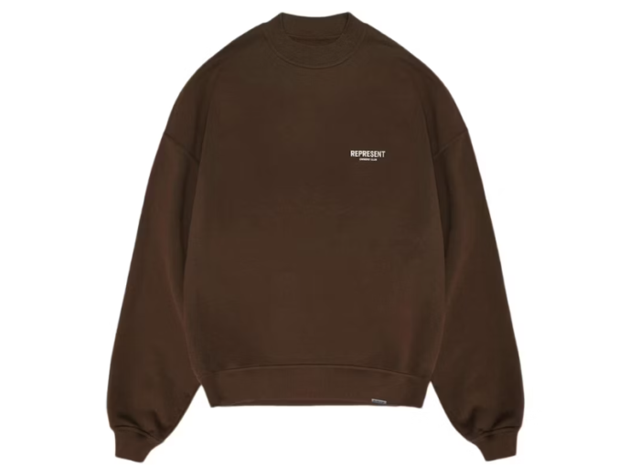 brown sweatshirt front